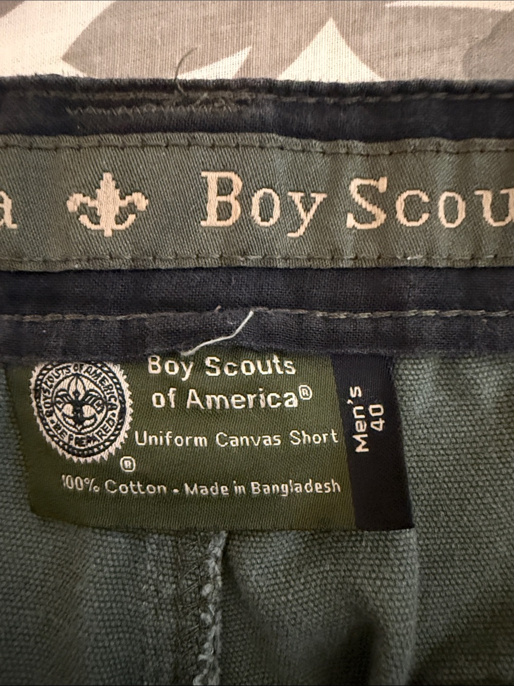 Boy Scouts of America Cargo Shorts size 40 - Picture 3 of 3
